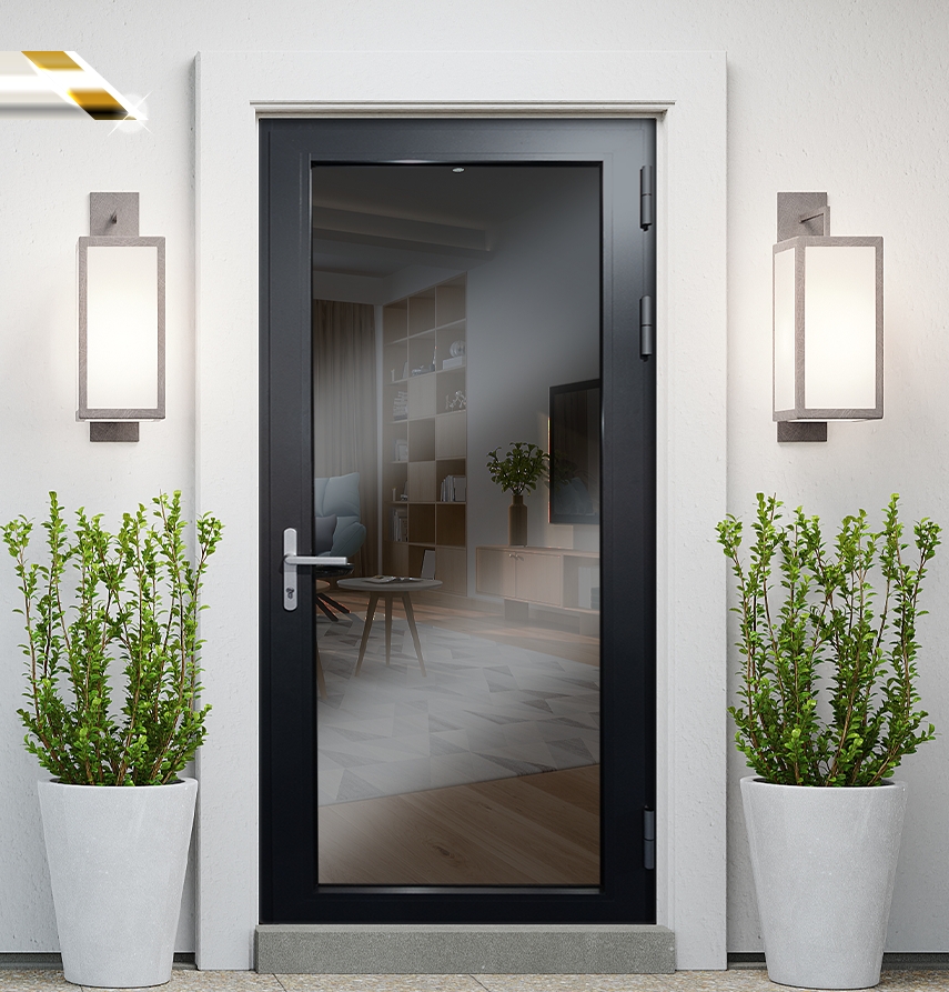 CỬA ĐI MỞ QUAY NHÔM XINGFA 1 CÁNH