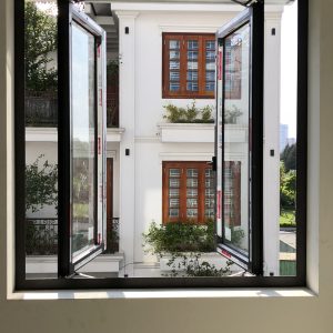 CỬA SỔ NHÔM XINGFA MỞ QUAY 2 CÁNH