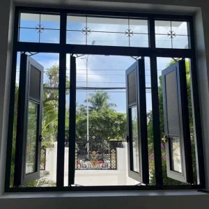 CỬA SỔ NHÔM XINGFA MỞ QUAY 4 CÁNH