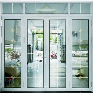 CỬA NHÔM XINGFA 4 CÁNH MÀU TRẮNG